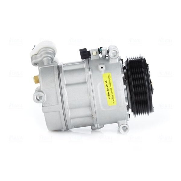 Klimakompressor NISSENS 890125 Keilrippenriemen 12V - 1 Stück