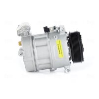 Klimakompressor NISSENS 890125 Keilrippenriemen 12V - 1...