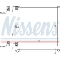 NISSENS 940703 Kondensator, Klimaanlage