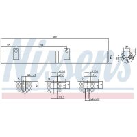 NISSENS 95596 Trockner, Klimaanlage