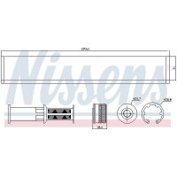 NISSENS 95598 Trockner, Klimaanlage
