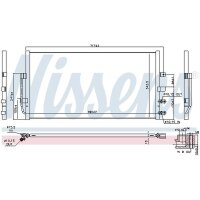 NISSENS 940602 Kondensator, Klimaanlage