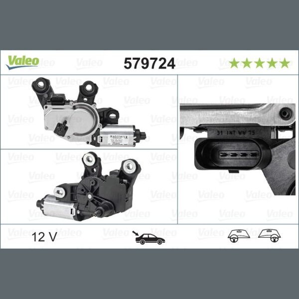 VALEO 579724 Wischermotor