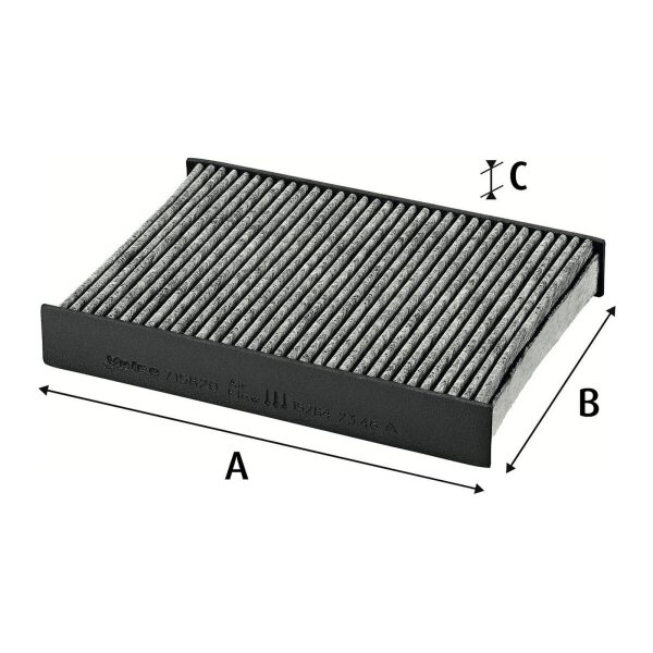 VALEO 715820 Filter, Innenraumluft