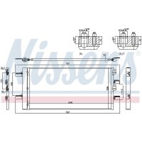 NISSENS 940509 Kondensator, Klimaanlage