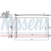 NISSENS 940660 Kondensator, Klimaanlage
