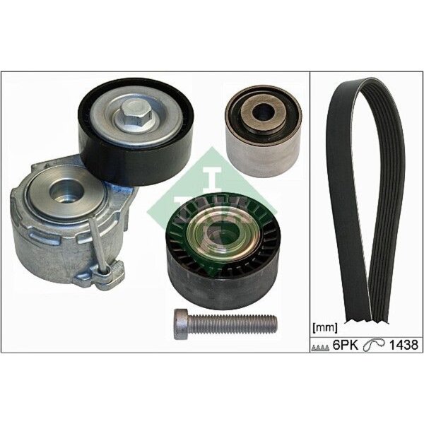 Schaeffler INA 529 0107 10 Keilrippenriemensatz