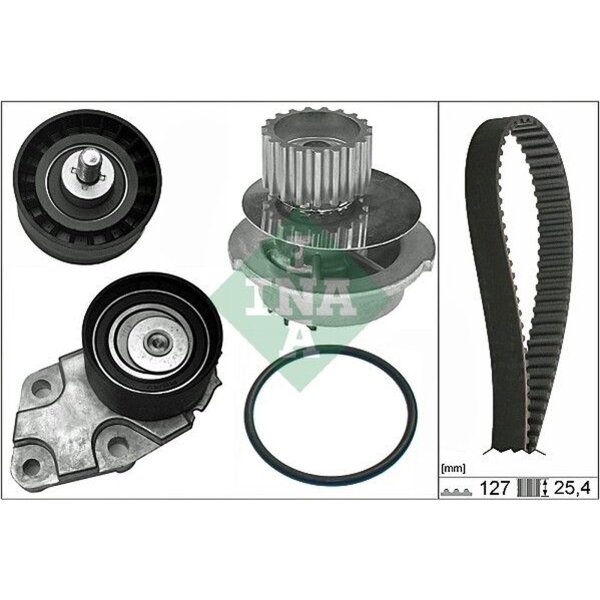 Schaeffler INA 530 0332 31 Wasserpumpe + Zahnriemensatz