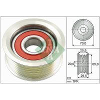 Schaeffler INA 532 0803 10 Umlenk-/Führungsrolle,...