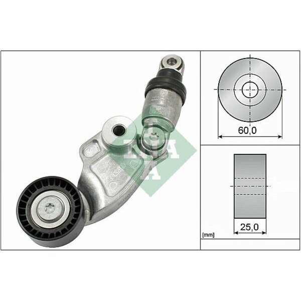 Schaeffler INA 533 0128 10 Riemenspanner, Keilrippenriemen