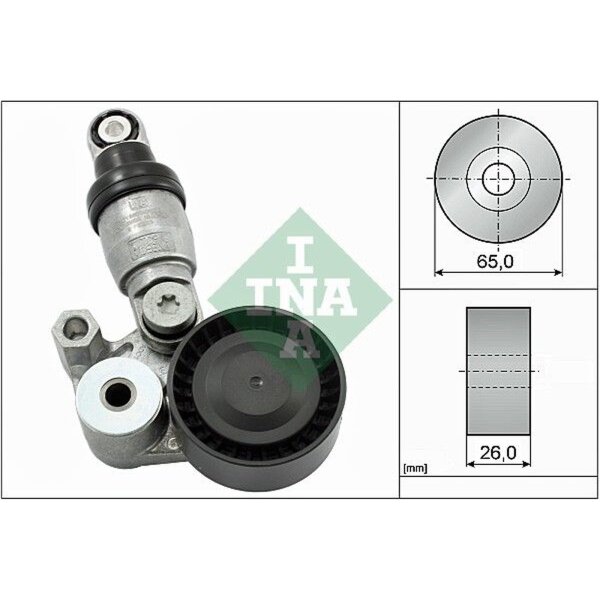 Schaeffler INA 533 0129 10 Riemenspanner, Keilrippenriemen