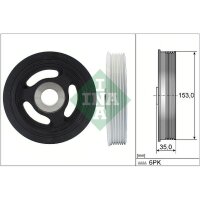 Schaeffler INA 544 0104 10 Riemenscheibe, Kurbelwelle