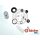 AUTOFREN SEINSA D42516C Reparatursatz, Bremssattel
