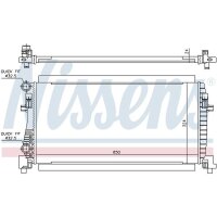 NISSENS 65317 Kühler, Motorkühlung