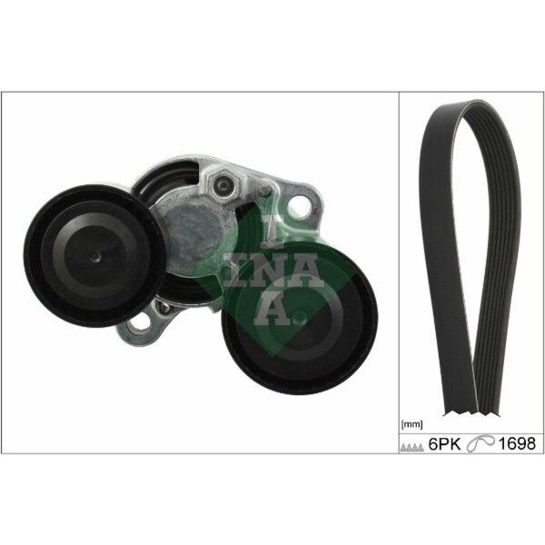 Schaeffler INA 529 0206 10 Keilrippenriemensatz
