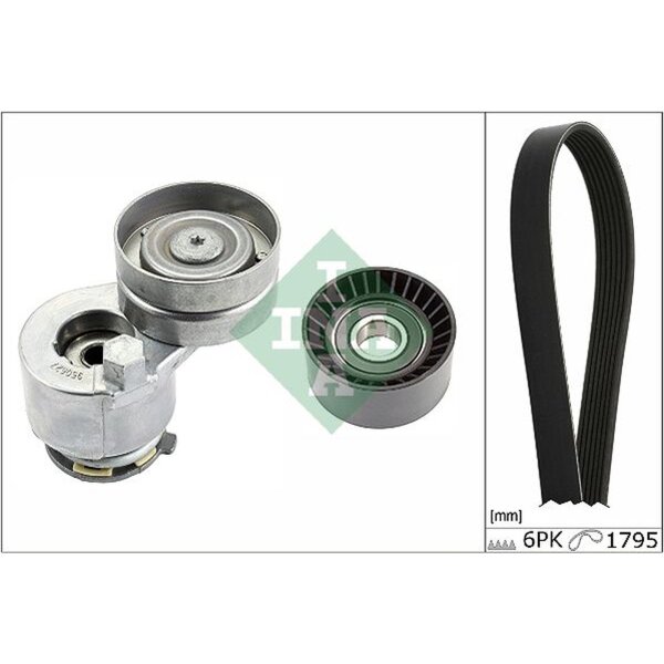 Schaeffler INA 529 0124 10 Keilrippenriemensatz
