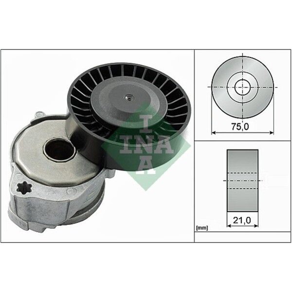 Schaeffler INA 534 0604 10 Riemenspanner, Keilrippenriemen