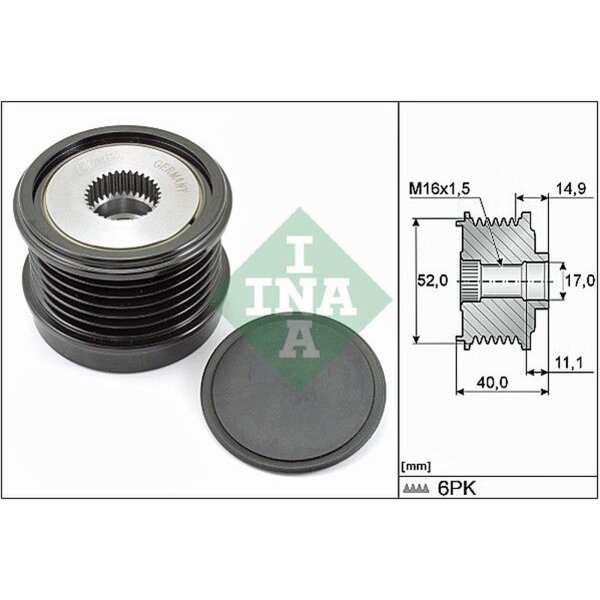 Schaeffler INA 535 0293 10 Generatorfreilauf