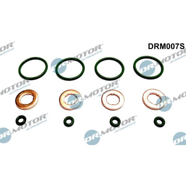Dr.Motor Automotive DRM007S Dichtungssatz, Einspritzdüse