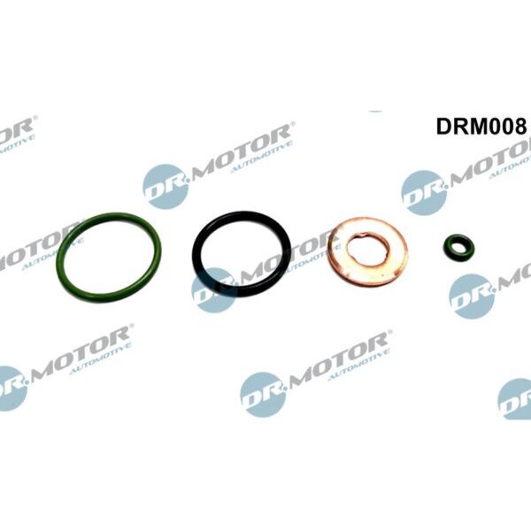 Dr.Motor Automotive DRM008 Dichtungssatz, Einspritzdüse