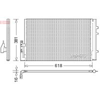 DENSO DCN05014 Kondensator, Klimaanlage