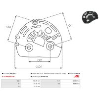 AS-PL APC0037 Schutzkappe, Generator