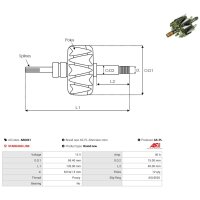 AS-PL AR6021 Läufer, Generator