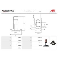 AS-PL ASL9029(BULK) Schleifring, Generator