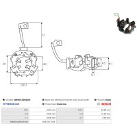 AS-PL SBH0013(BOSCH) Halter, Kohlebürsten