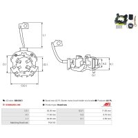 AS-PL SBH3021 Halter, Kohlebürsten