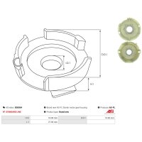 AS-PL SG0054 Reparatursatz, Starter