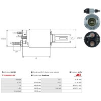 AS-PL SS0183 Magnetschalter, Starter