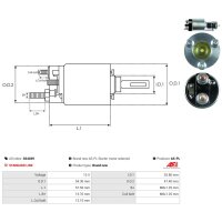 AS-PL SS4039 Magnetschalter, Starter