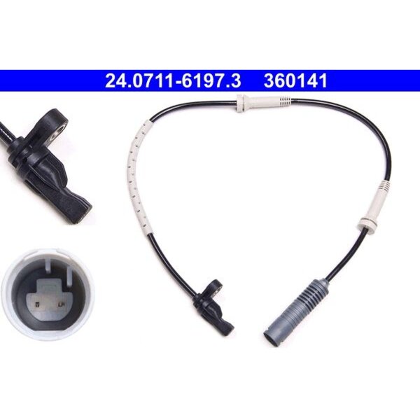 ATE 24.0711-6197.3 Sensor, Raddrehzahl
