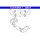 ATE 11.8170-0407.1 Halter, Bremssattel