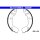 ATE 03.0137-0509.2 Bremsbackensatz