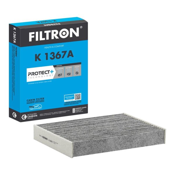 Innenraum-/Pollenfilter Filtron K 1367A Aktivkohlefilter - 1 Stück