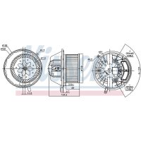 NISSENS 87112 Innenraumgebläse