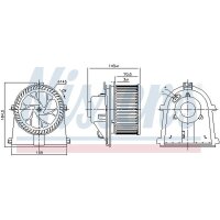 NISSENS 87437 Innenraumgebläse