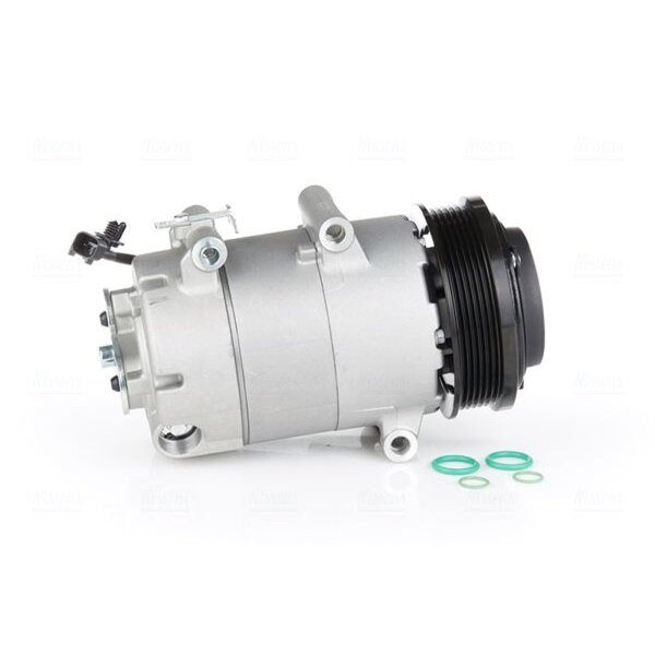 Klimakompressor NISSENS 890090 Keilrippenriemen 12V - 1 Stück