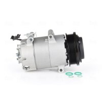 Klimakompressor NISSENS 890090 Keilrippenriemen 12V - 1 Stück