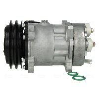 Klimakompressor NISSENS 89439 Keilrippenriemen 132mm - 1...
