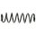 Spiralfeder SACHS 994 328 Hinterachse 355mm - 1 Stück