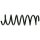 Spiralfeder SACHS 996 980 Hinterachse - 1 Stück