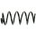 Spiralfeder Sachs 993 057 Vorderachse - 1 Stück