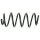 Spiralfeder SACHS 993 061 Vorderachse 339mm - 1 Stück