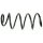 Spiralfeder SACHS 993 067 Vorderachse - 1 Stück