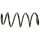 Spiralfeder SACHS 993 068 Vorderachse 344mm - 1 Stück
