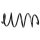 Spiralfeder SACHS 993 101 Vorderachse 354mm - 1 Stück