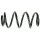 Spiralfeder SACHS 993 130 Vorderachse 288mm - 1 Stück